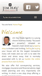 Mobile Screenshot of jimhayestateagents.com